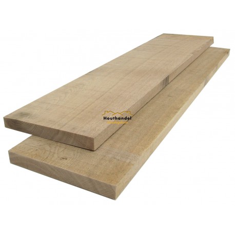 Planken eiken - onbehandeld fijnbezaagd 22x200 4000 mm