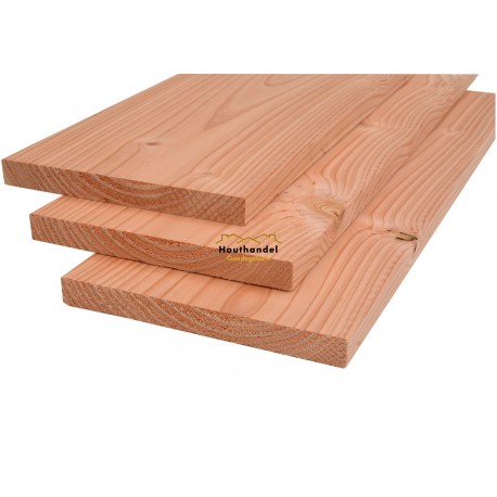 Douglas geschaafde plank - geschaafd/gedroogd 16x140 3000 mm