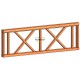 veranda kruis hekwerk H onbehandeld 700x2230