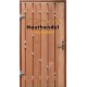 Poort hardhout 100cm breed 195cm hoog