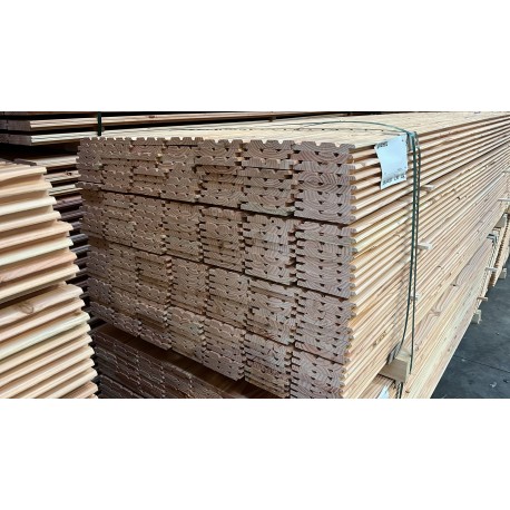 Douglas triple Rhombus 18x140x2500mm