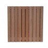 hardhout schuttingscherm 21 planks 180x180cm
