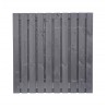 zwart schuttingscherm 21 planks zwart